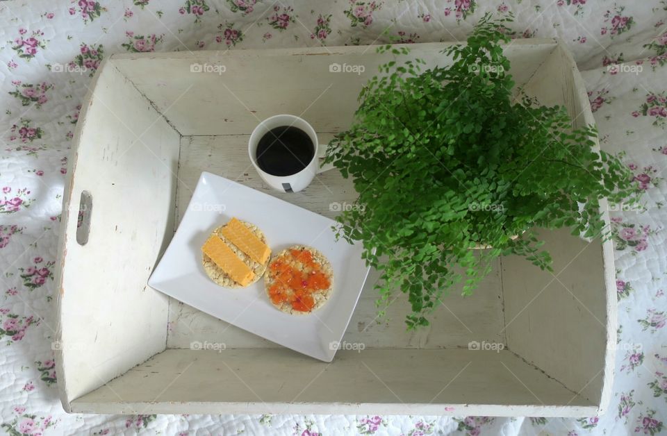 Breakfast in bed