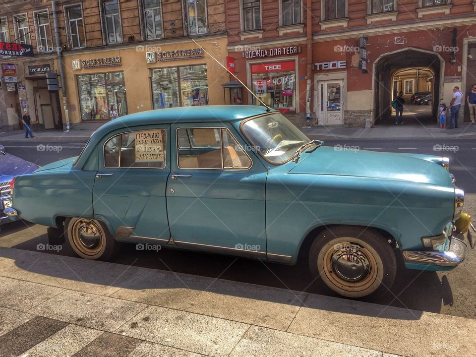 Retro car 