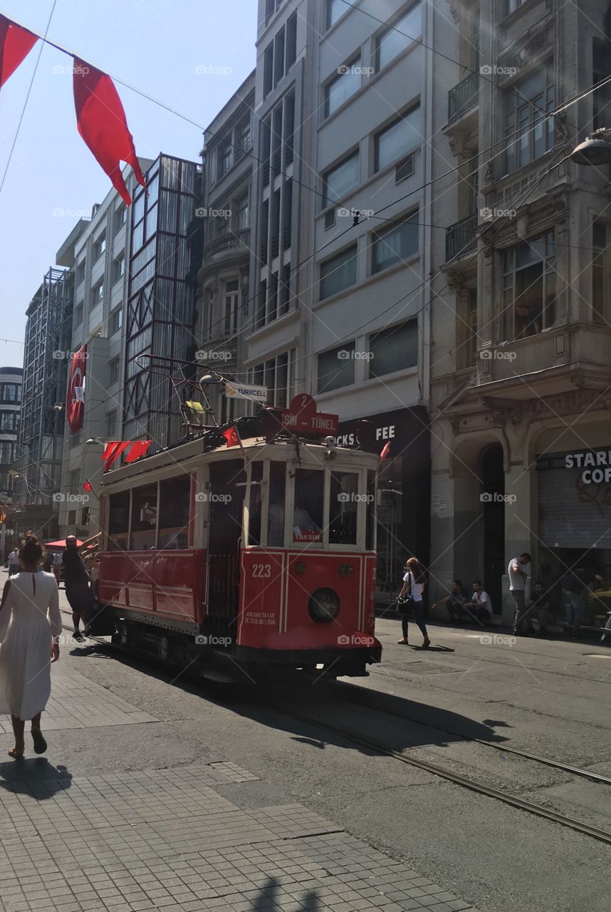 Istanbul tram 