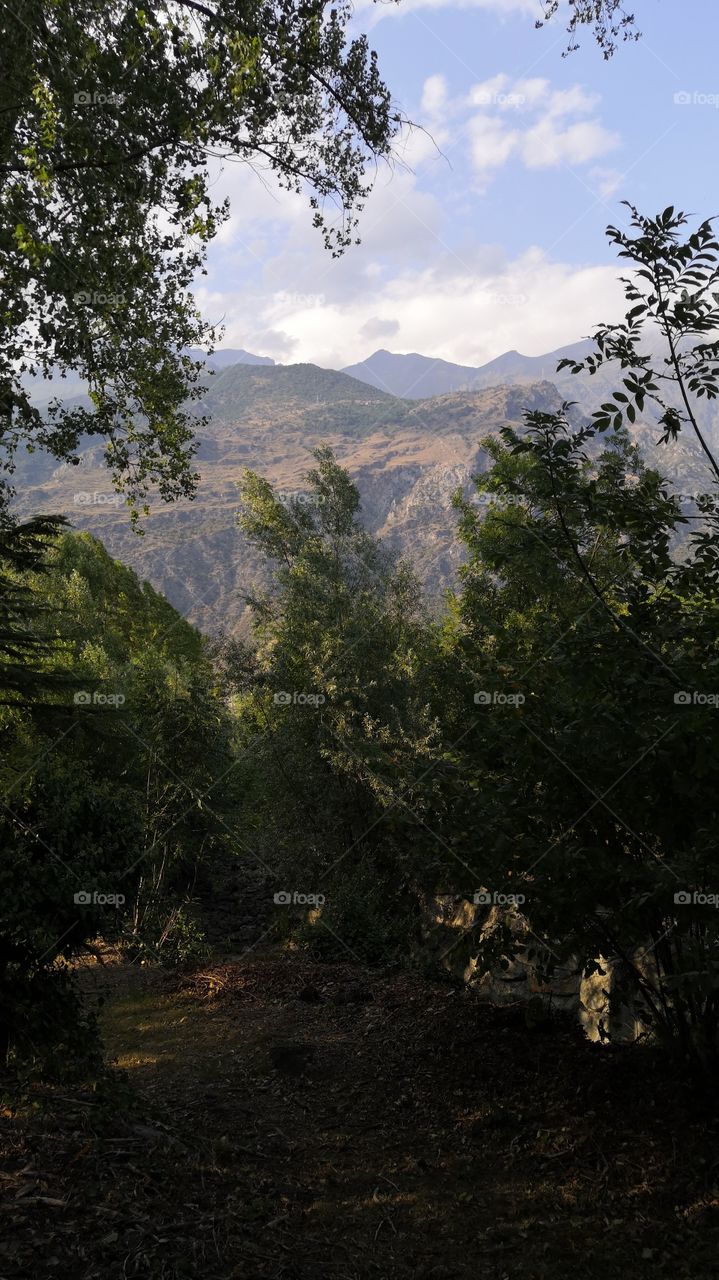 This is a photo of the mountain, from Italy at Meana Di Susa (To)