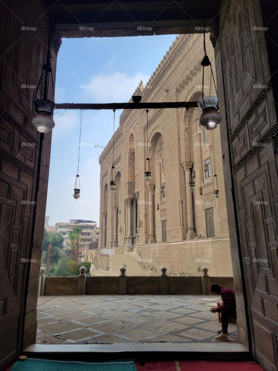 Sultan Hassan Mosque at Cairo Egypt