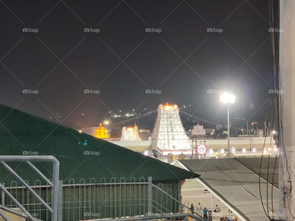 A temple is a religious building that's meant for worshipping or praying.