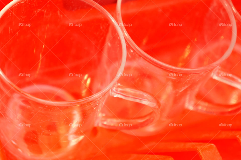 red glass glasses orange by lexlebeur