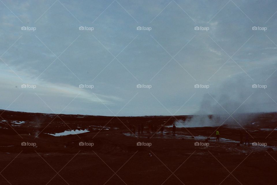 No Person, Landscape, Fog, Storm, Winter