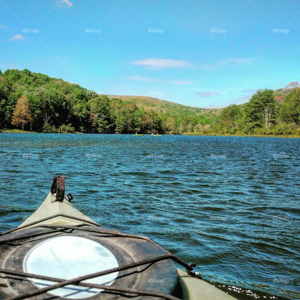 Kayaking Hidden Valley Lake