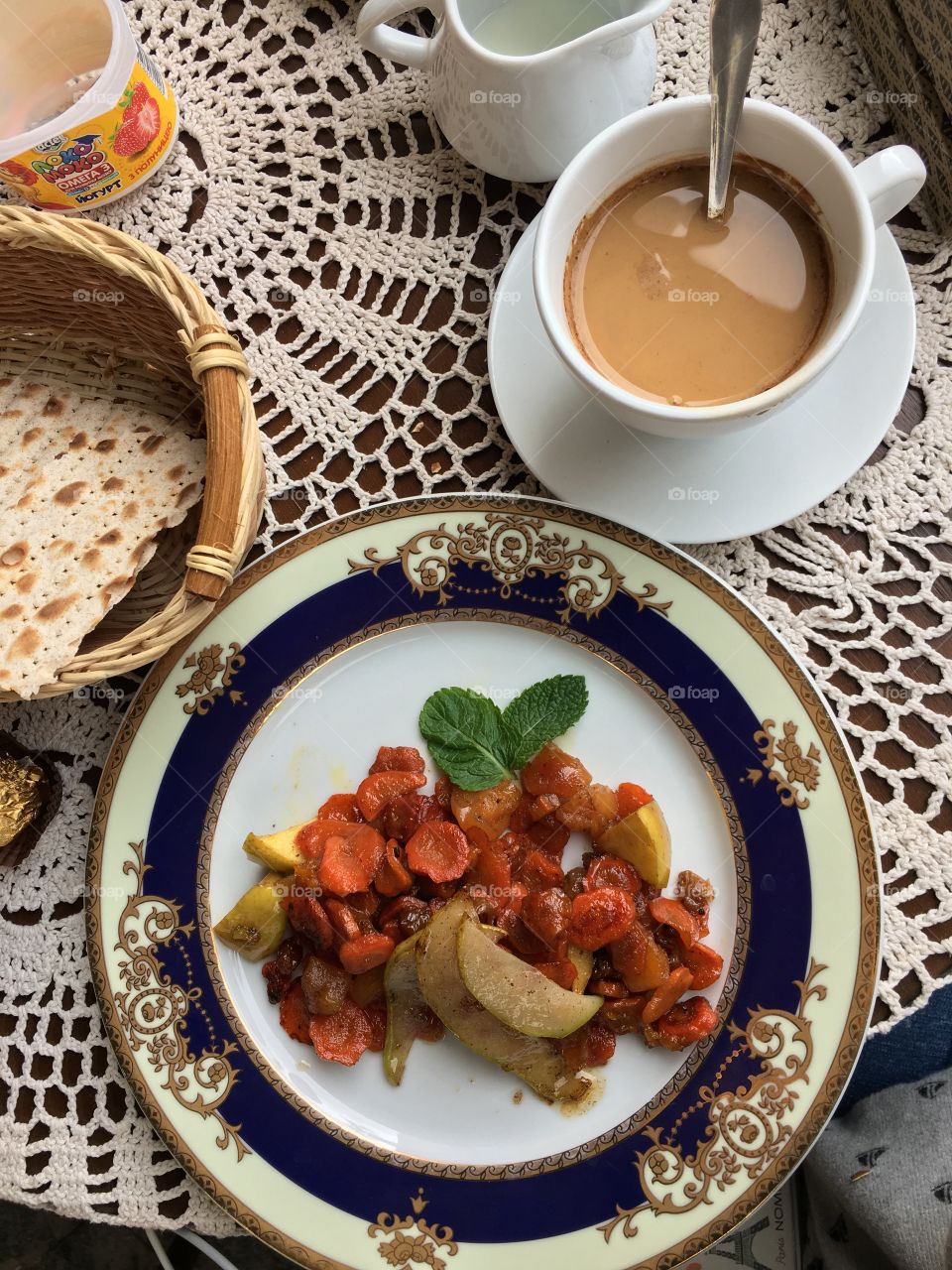 Food, No Person, Plate, Traditional, Wood