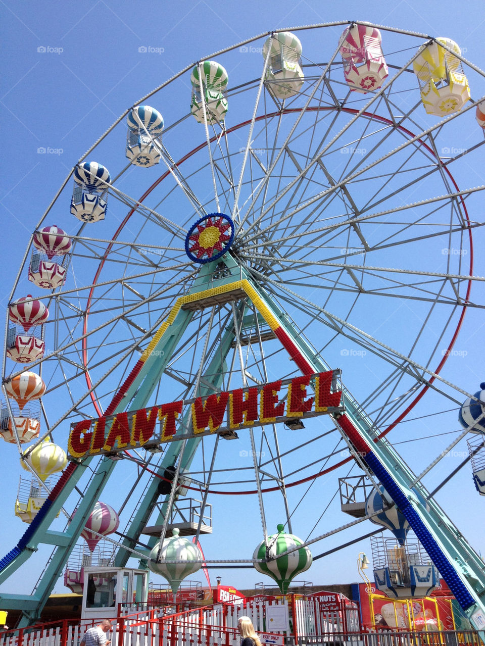 sky wheel blue fun by zippy81
