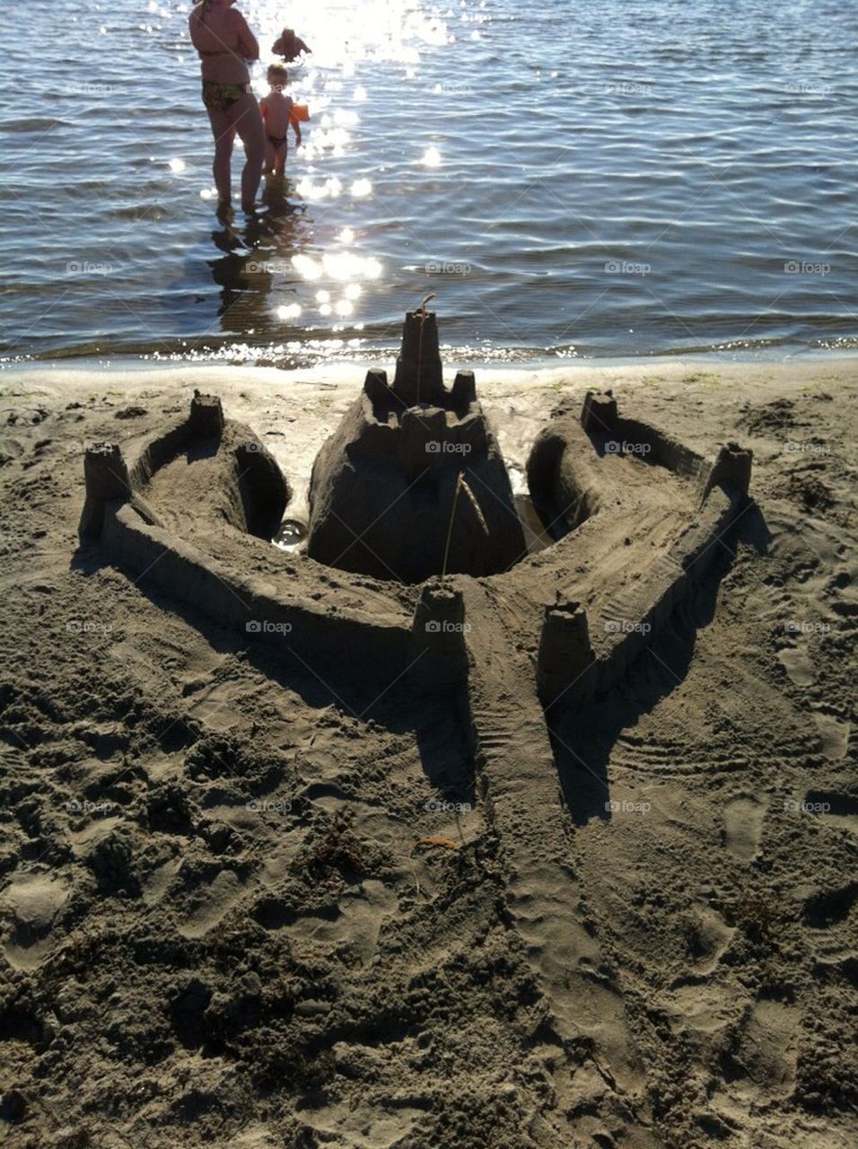 Castle in the sand