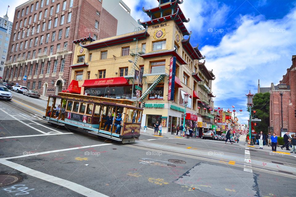 Streetcar in San Francisco 