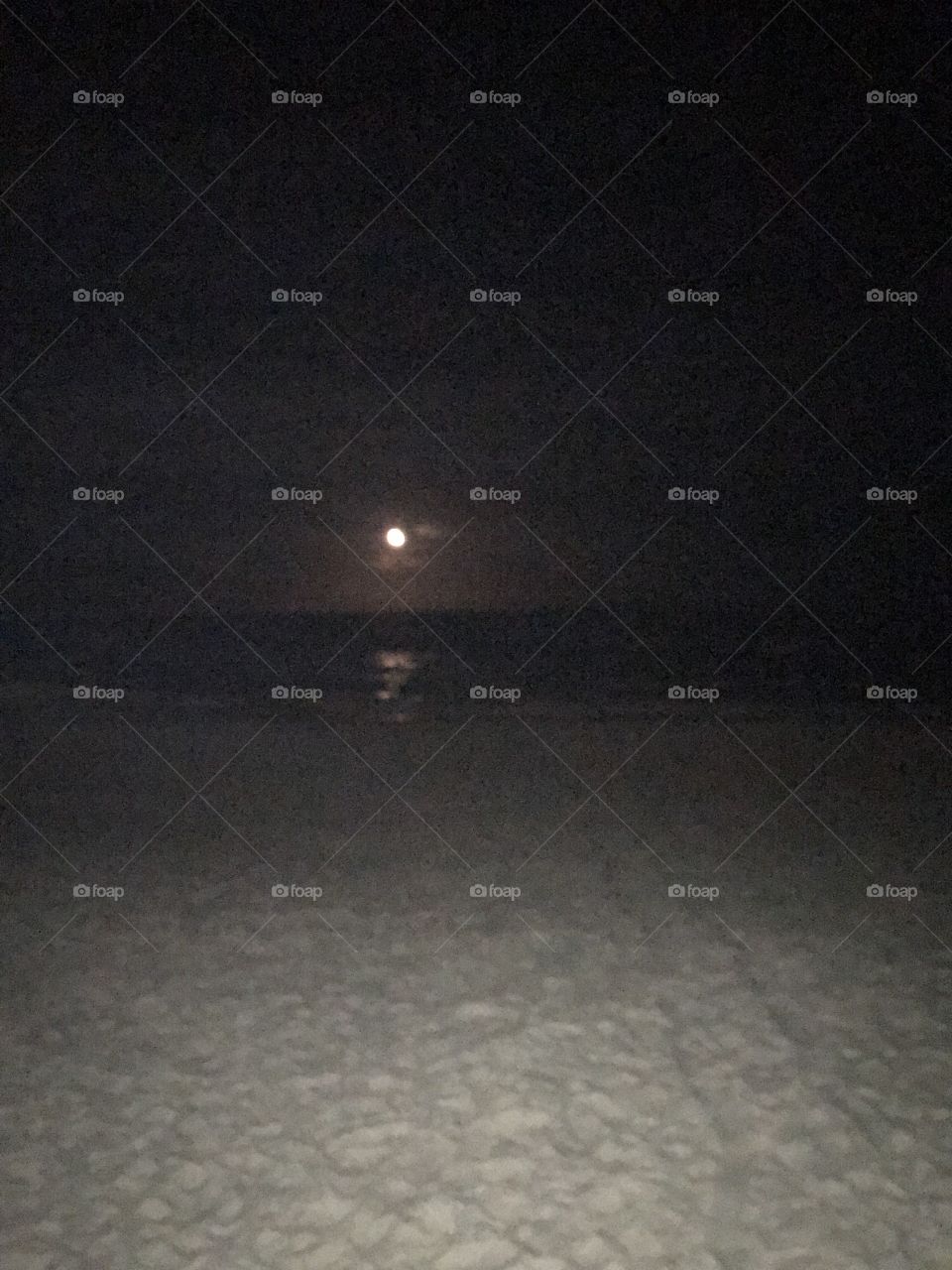 beach at night 