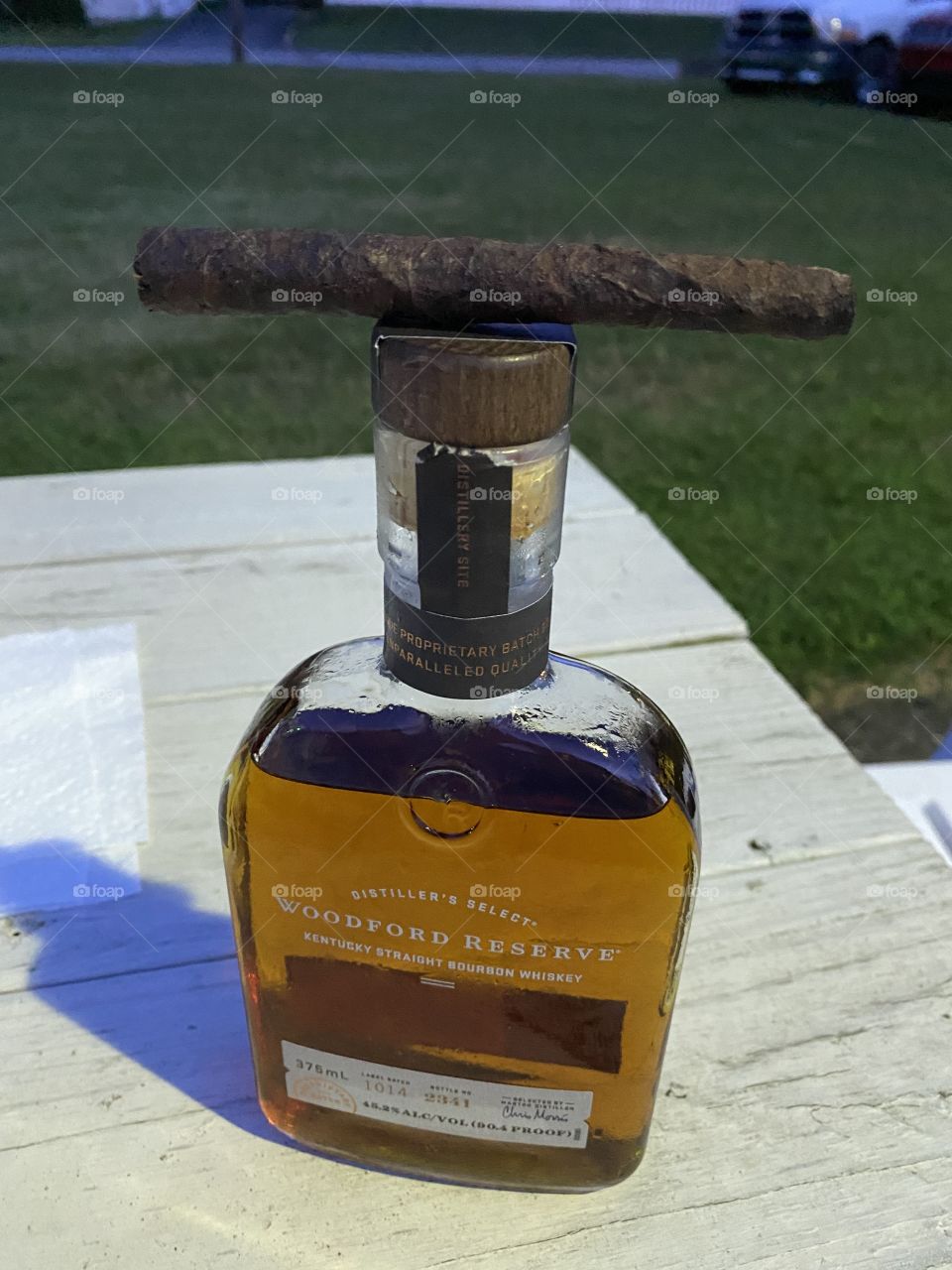 Cigar and a sip alway makes for a nice evening 