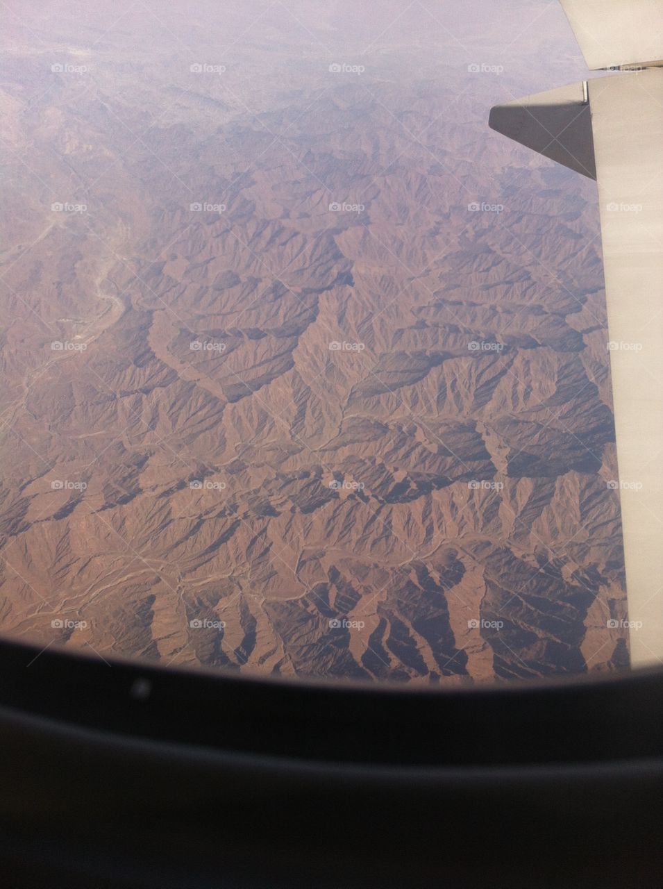 Airplane window