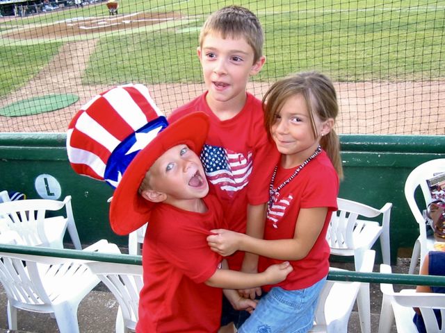 Fourth of July fun time. 