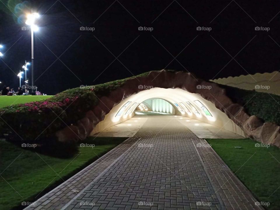 night light tunnel