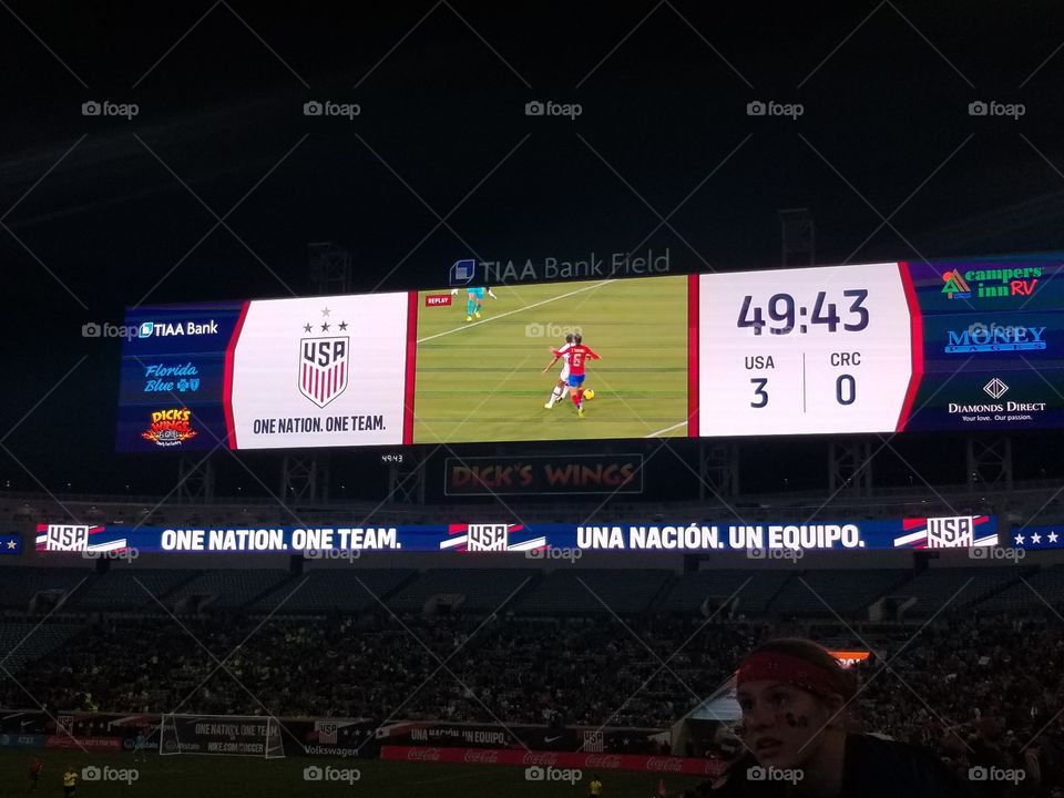 USA vs. Costa Rica @ TIAA Field in Jax