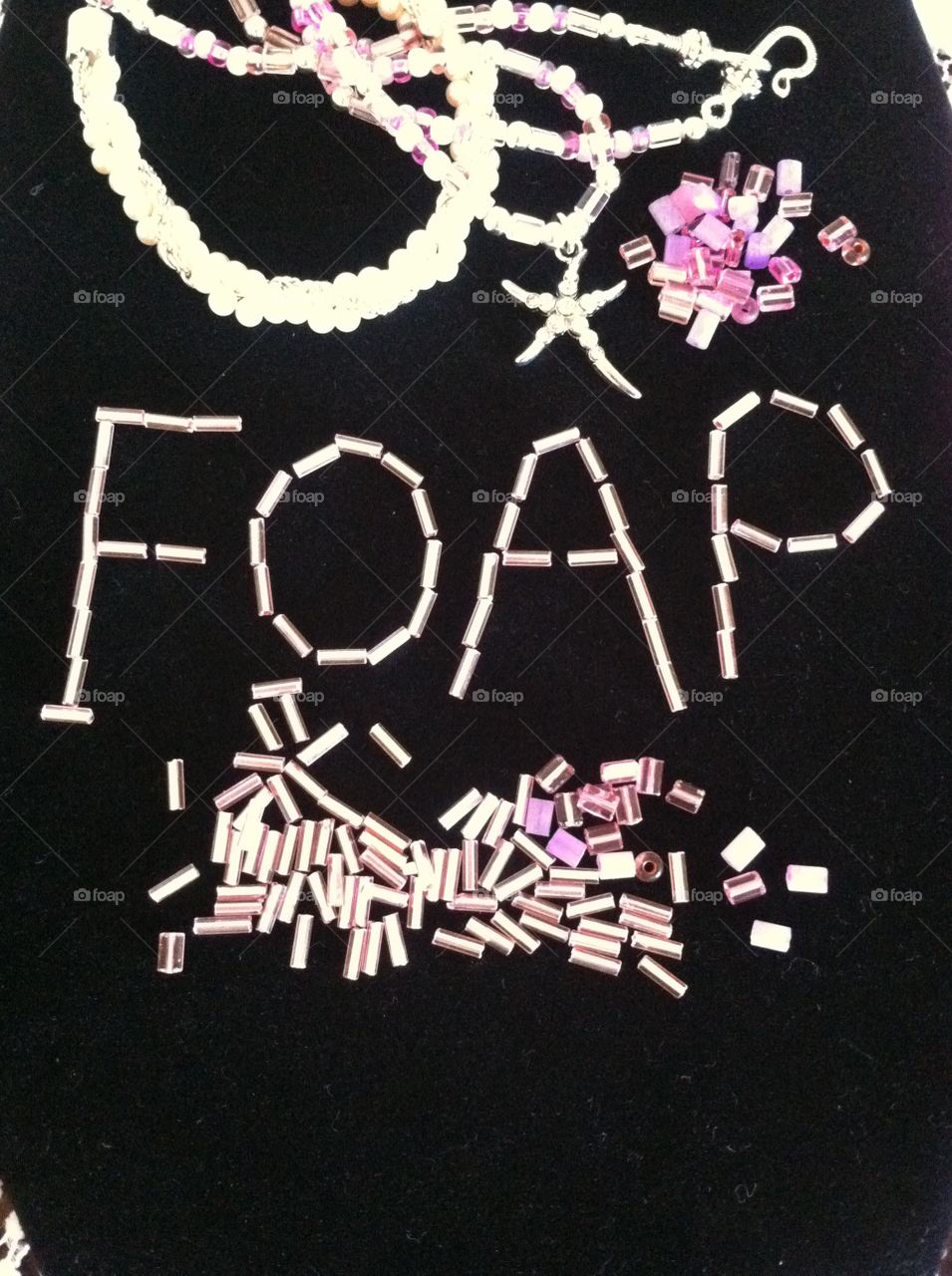 Beads decorative design 