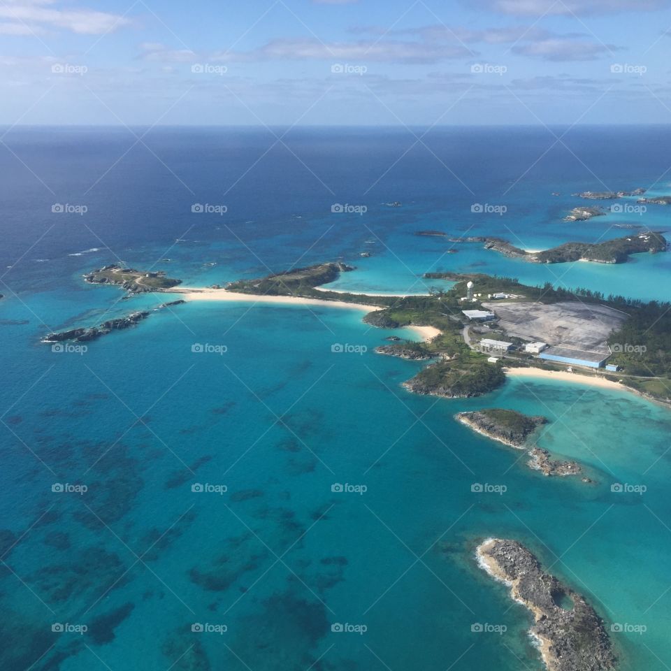 Cooper's Island. Cooper's Island Bermuda from air