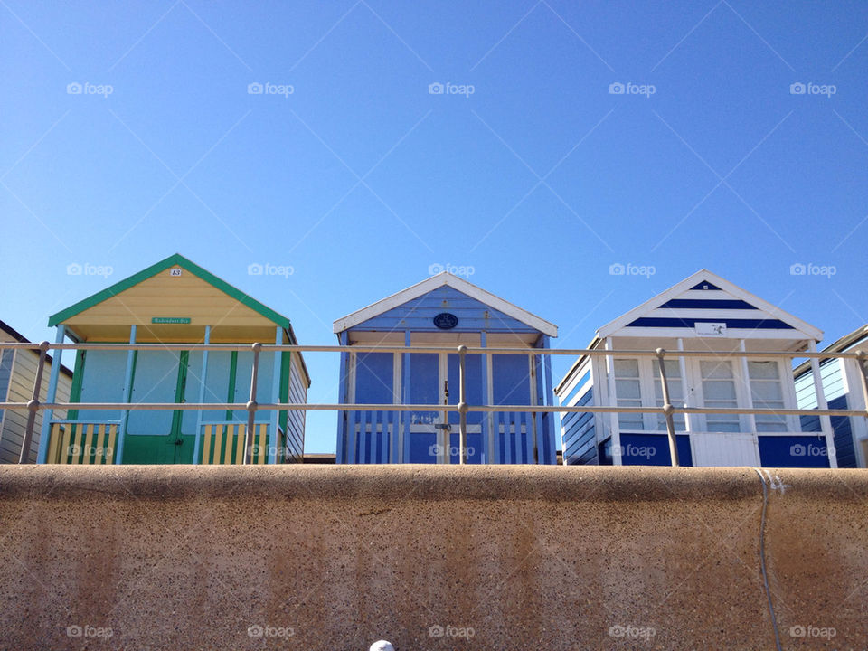 beach sky blue united kingdom by jemmawatts