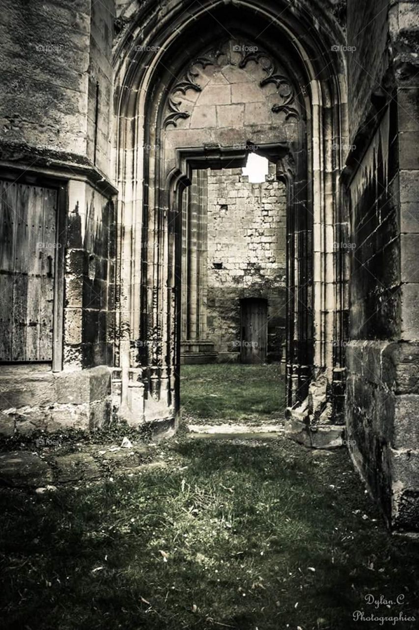 Les ruines de saint omer.