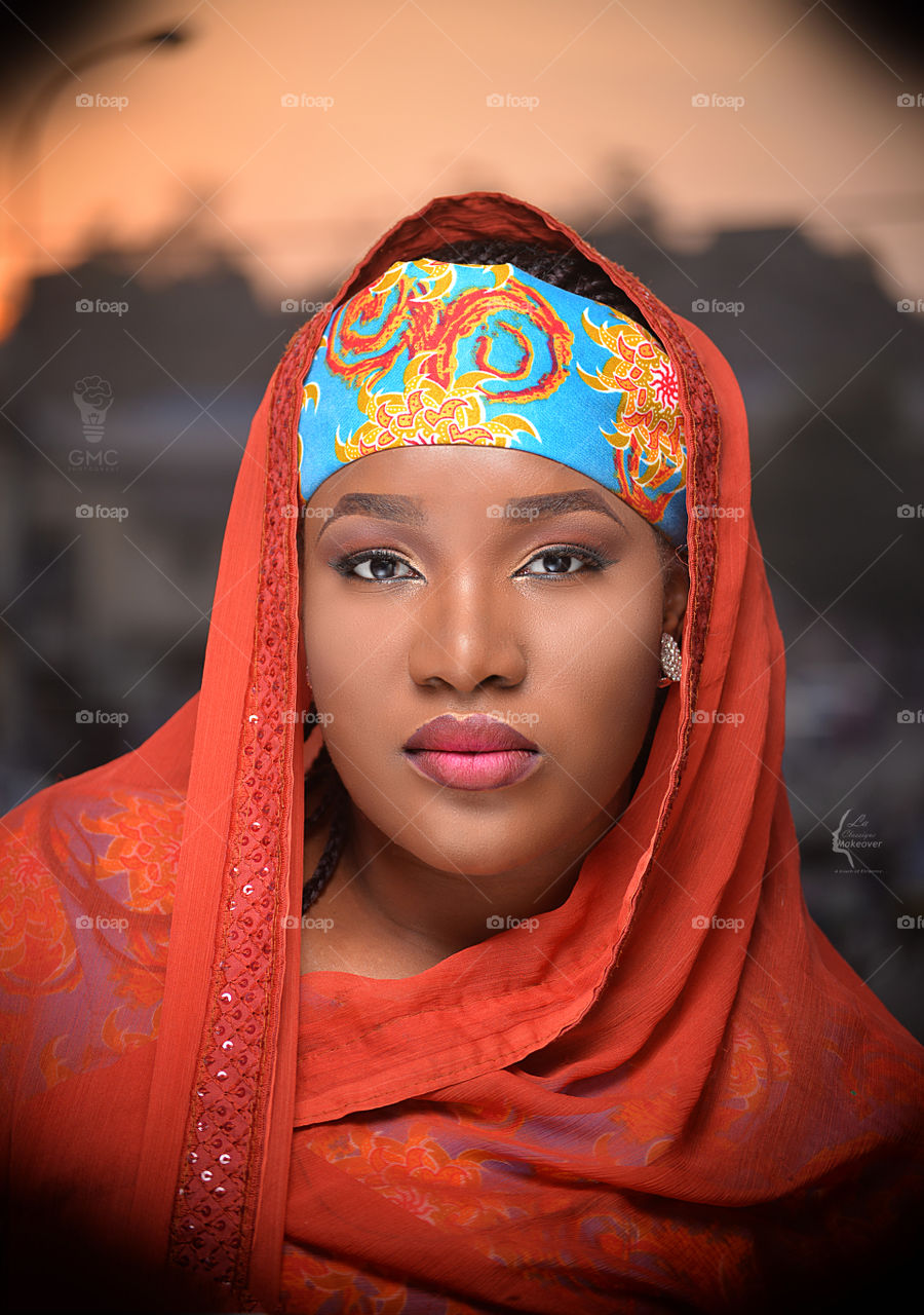 African bride ...