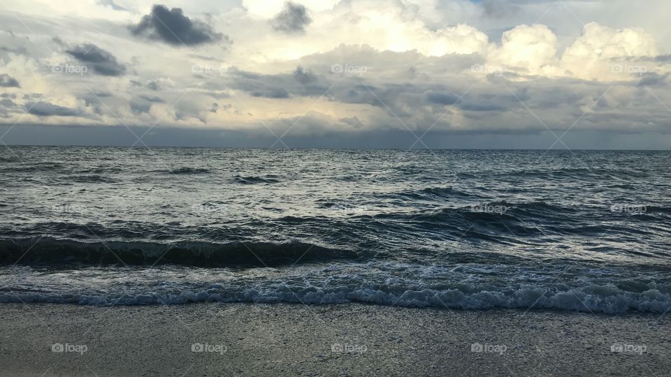 Sea, Ocean, Water, Storm, Beach