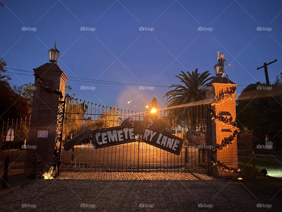 Cemetery lane 