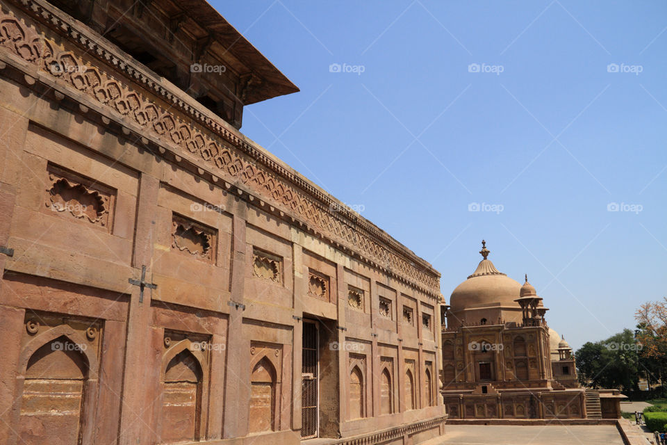 Old building in allahabad, uttar Pradesh, India