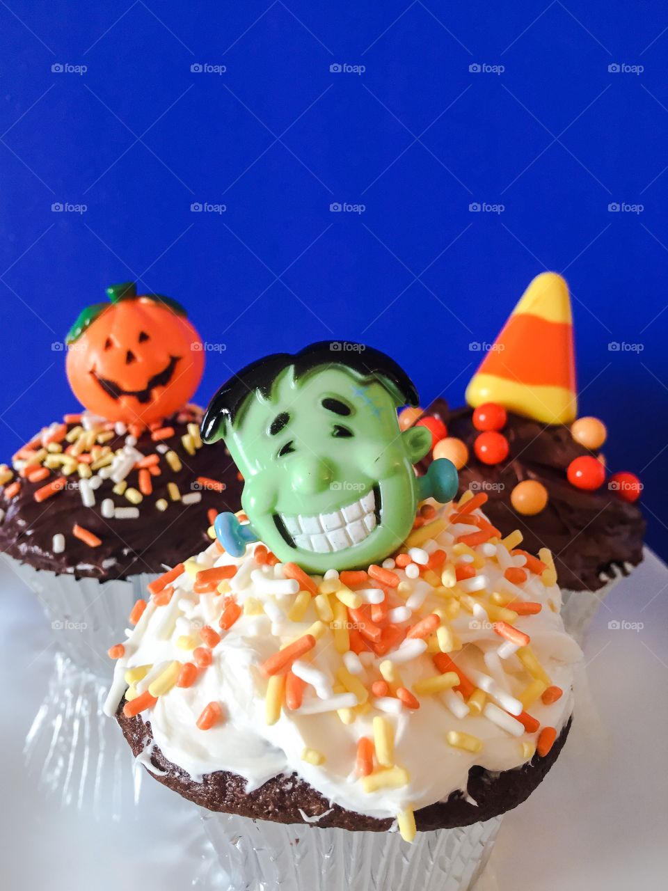 Cupcakes. Delicious Halloween cupcakes.