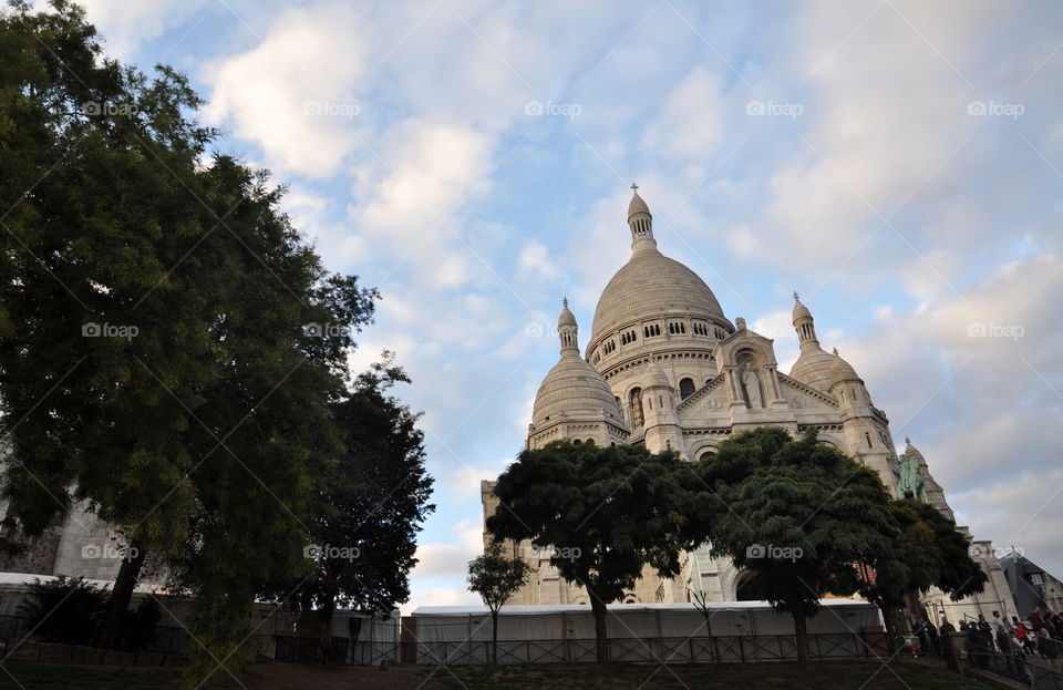 Scare coeur in Paris 