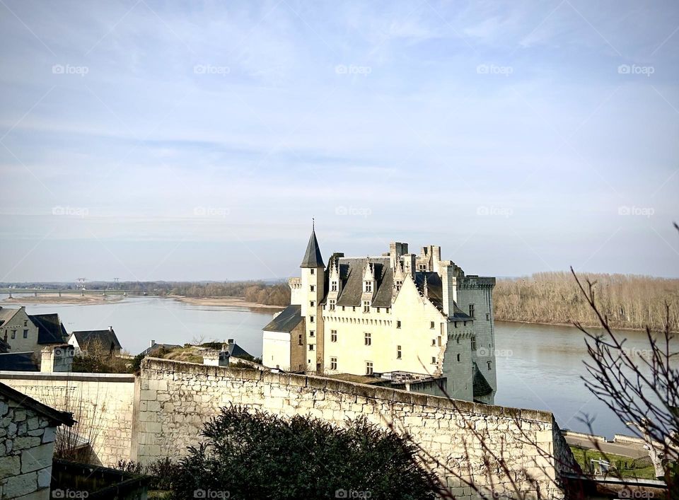 Castle , France February 2023 . 