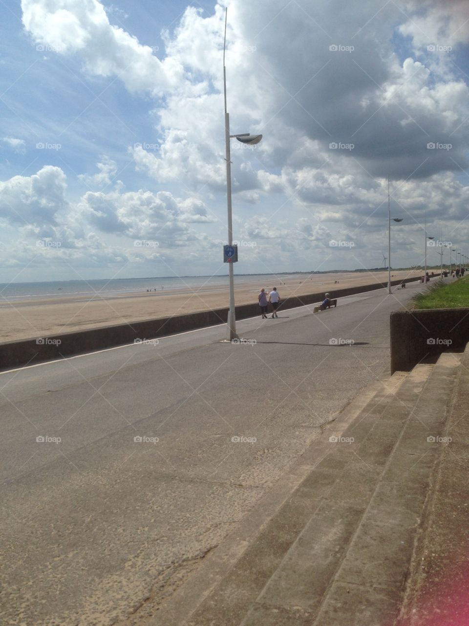  Bridlington beach