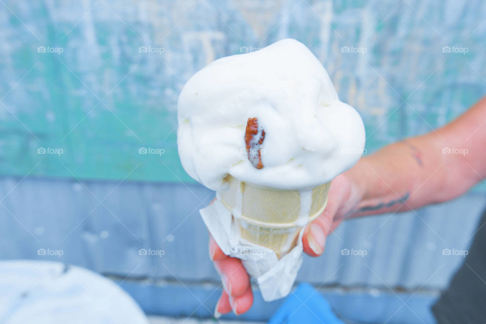 Dripping Ice Cream