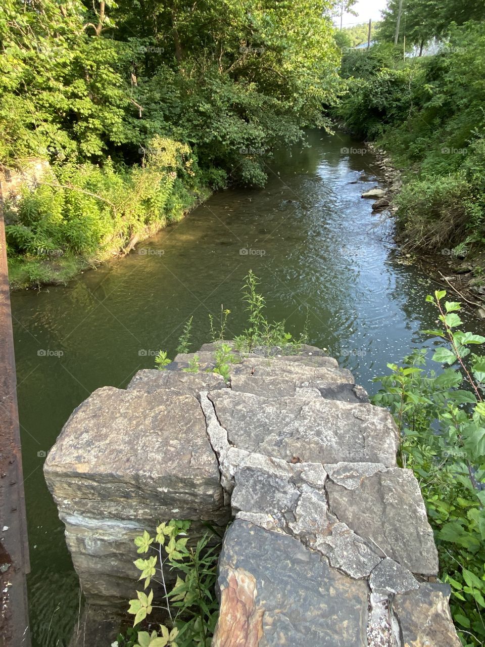 Walking into the deep