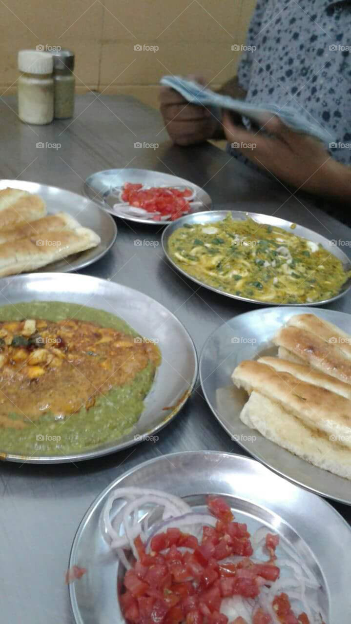 indian paw bhaji masala