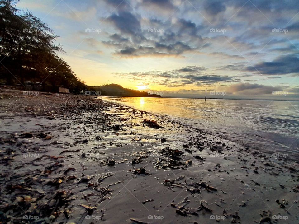Sunrise at Taurama Beach