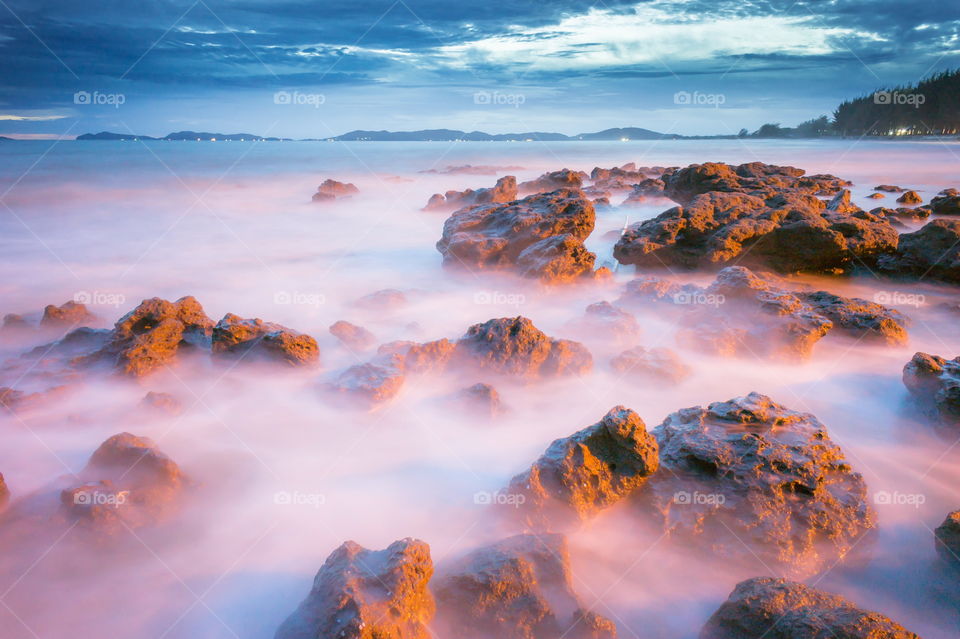 sunrise at the beach