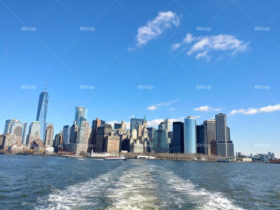 New York from the bay