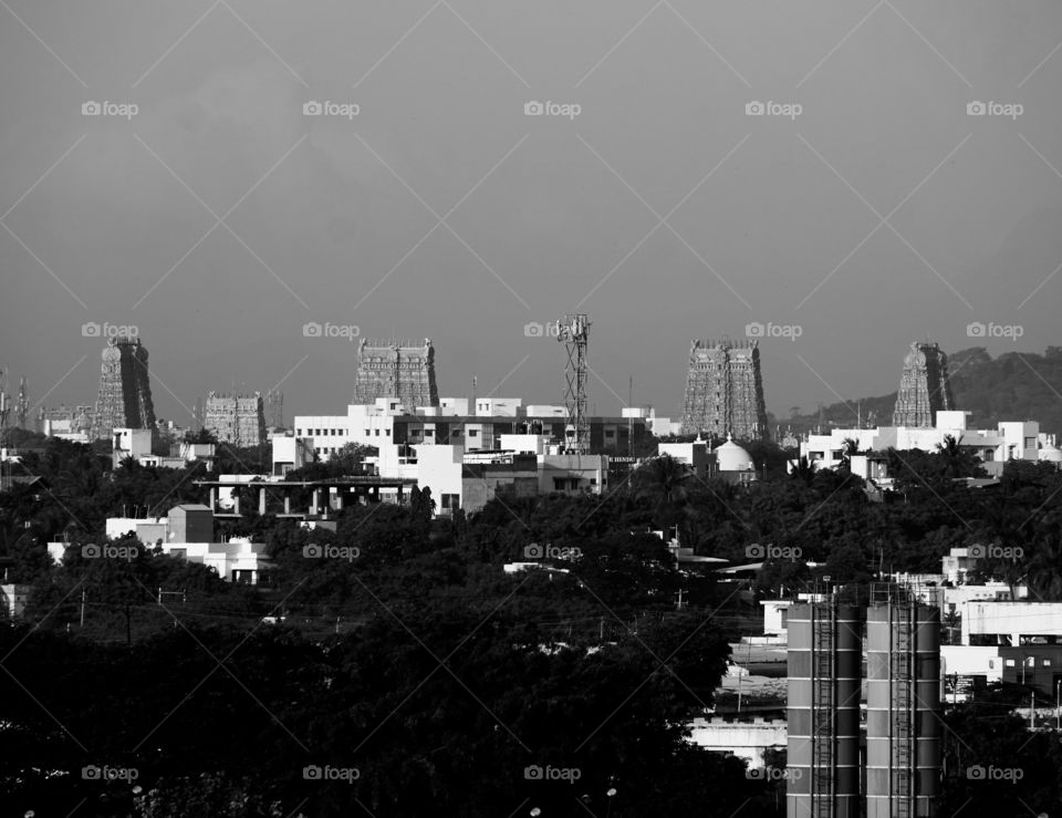 Cityscape Photography - Madurai city - one of the city with 4000 yrs human settlement without losing continuity