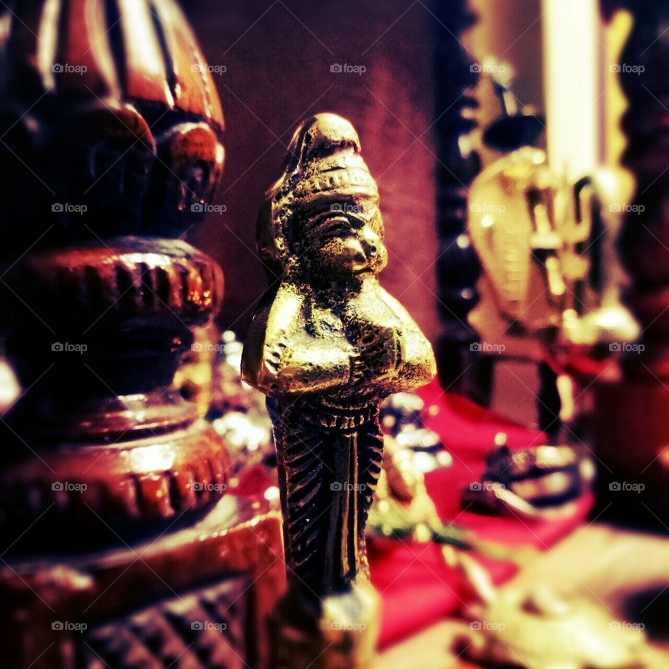 hanuman in temple  india