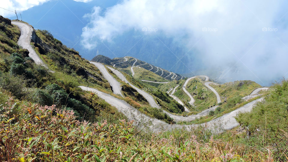 Beautiful Sikkim, old silk route