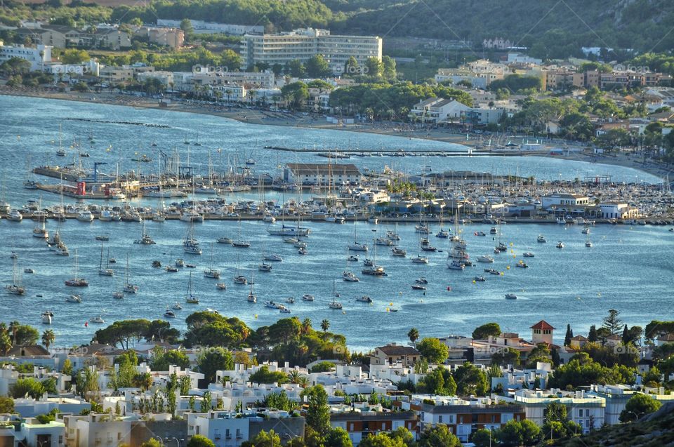 Water, Seashore, City, Sea, Town