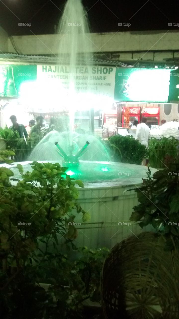 Haji Ali dargah fountain