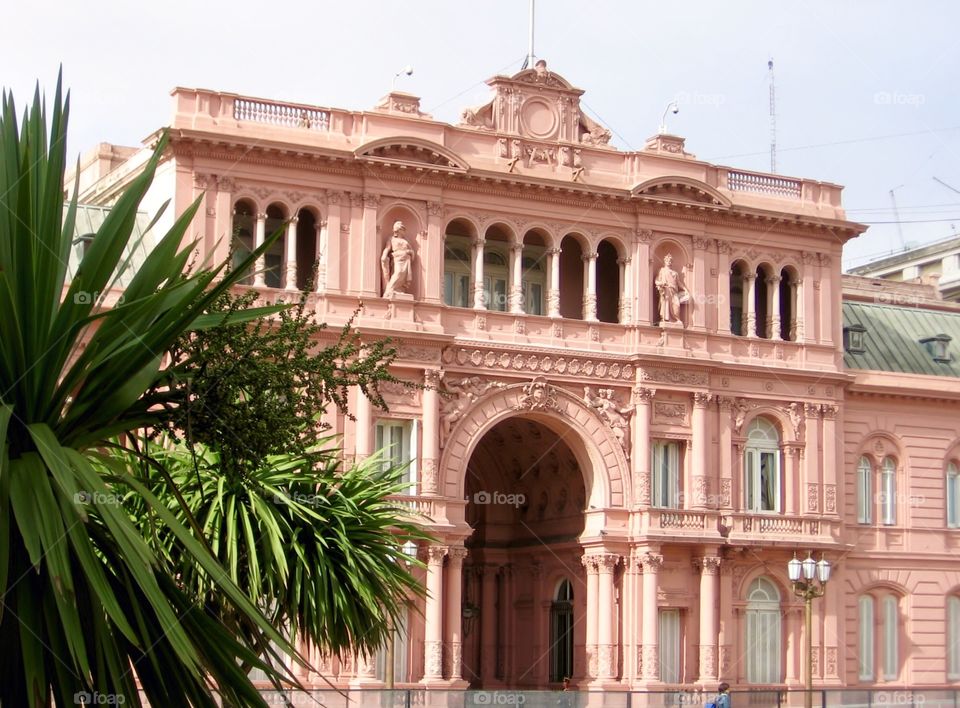 La Casa Rosada. Presidential Palace of Argentina