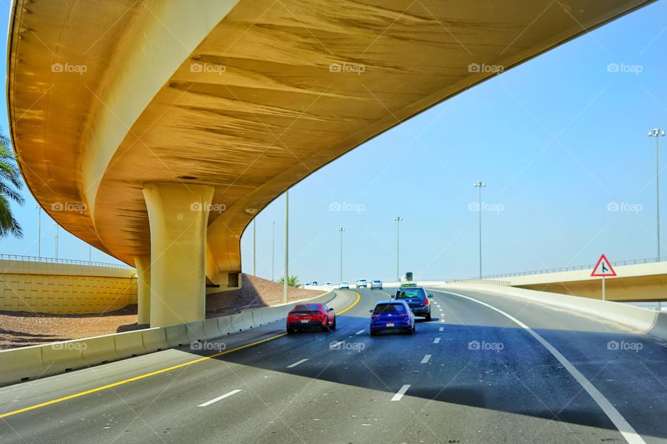 Hiway in Abu Dhabi