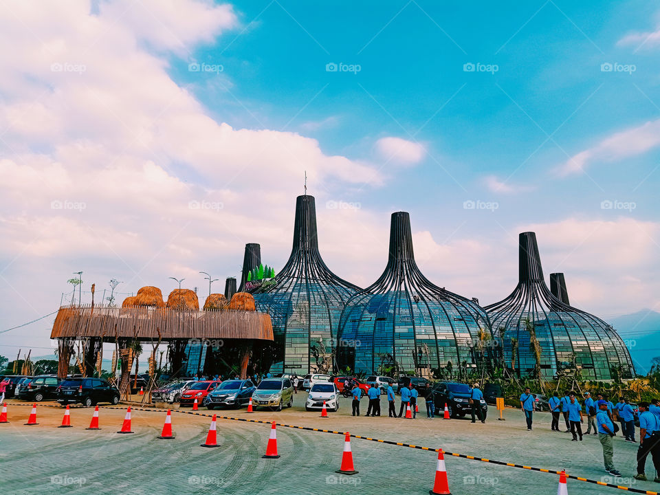 Unique restaurant at Bawen, Semarang Indonesia