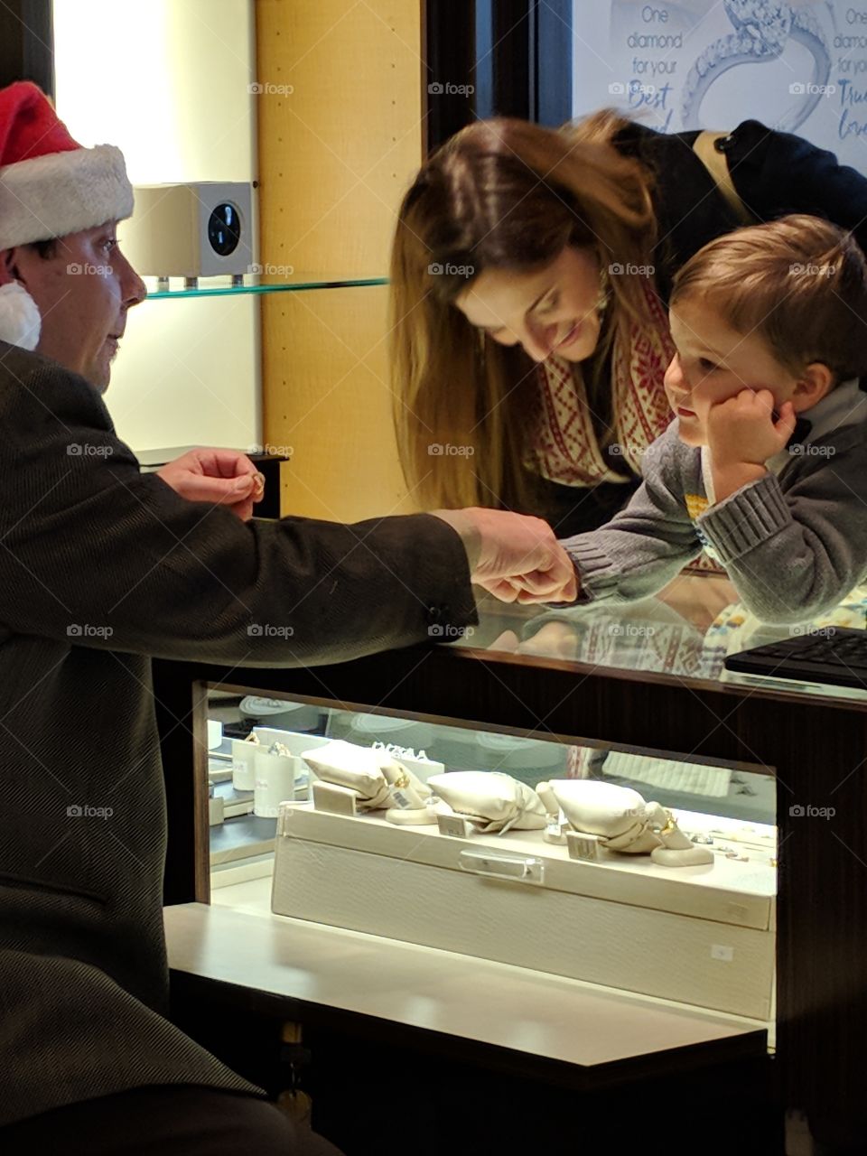 Buying mom a ring!