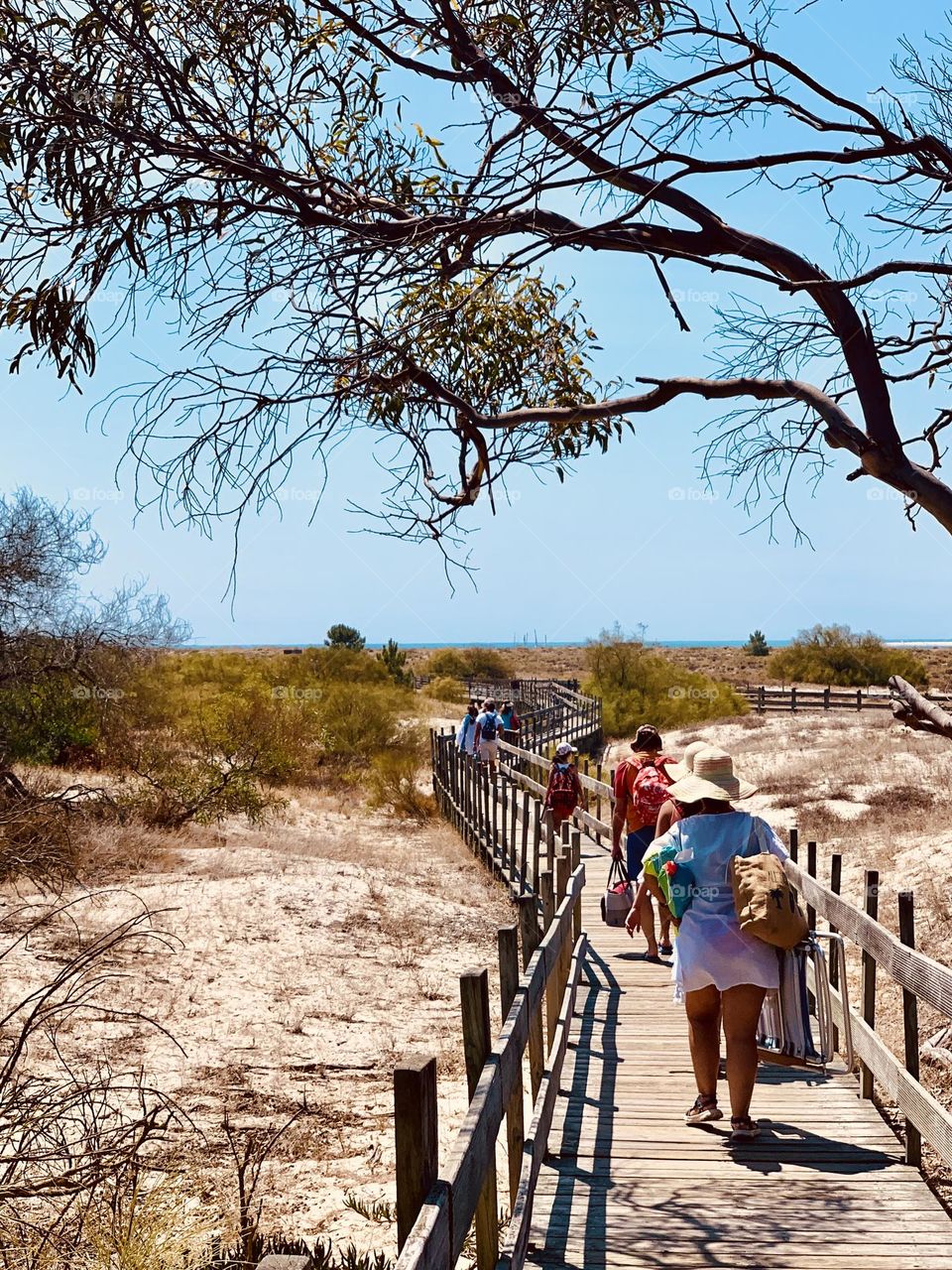 Heading to the beach