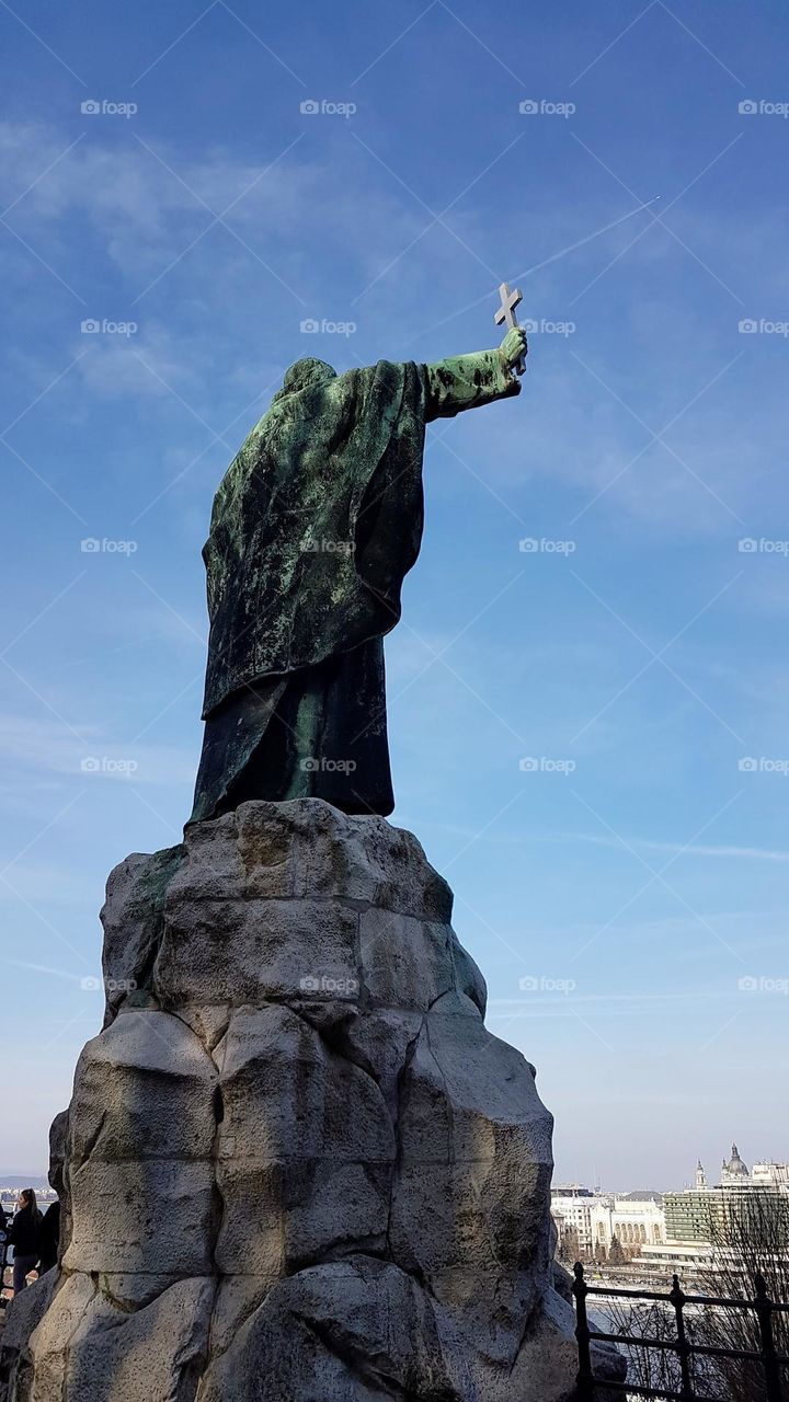 Jesus on Budapest, Hungary