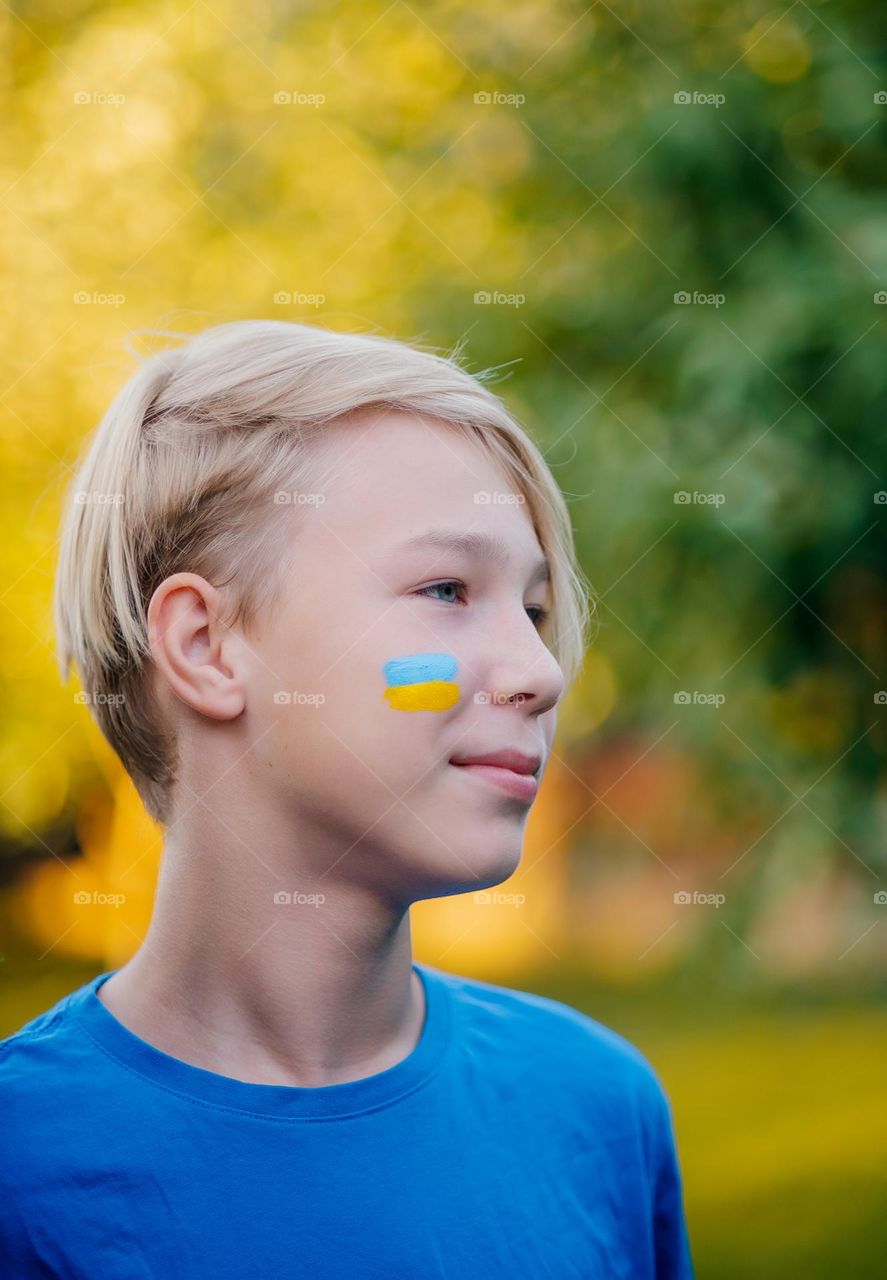 Portrait Ukrainian boy 