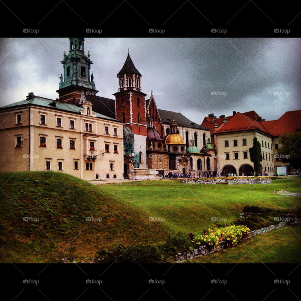 poland castle krakow by andrewjm88